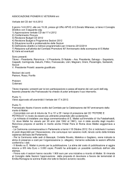 verbale del Consiglio Direttivo 14 06 2012 con allegati