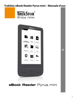 Manuale d`uso - eBook Reader Pyrus mini