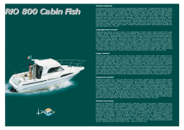RIO 800 Cabin Fish