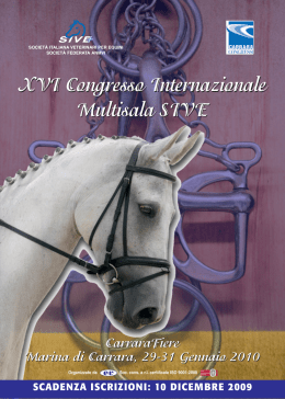 XVI Congresso Internazionale Multisala SIVE