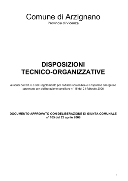 125 Kb - Comune di Arzignano - Servizi on-line