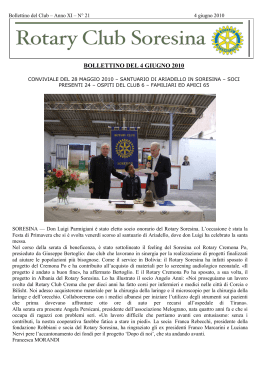 21 4/giu/10 - Rotary Club Soresina