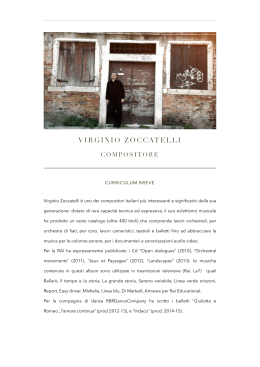 scarica versione pdf - Virginio Zoccatelli