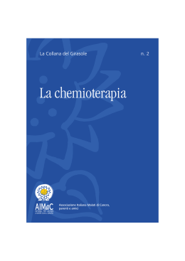 La chemioterapia - Alberto Vannelli