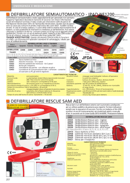 defibrillatore semiautomatico - ipad nf1200 defibrillatore