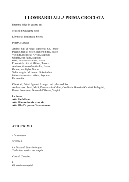 Libretto de "I Lombardi alla prima Crociata" in formato pdf