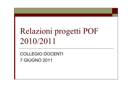 Relazione_finale_progetti - Istituto Professionale di Stato "L. MILANI"