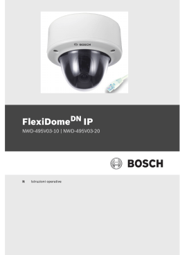 FlexiDome IP - Bosch Security Systems