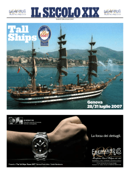 Tall Ships - Il Secolo XIX
