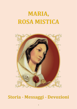 messaggio di Maria Rosa Mistica