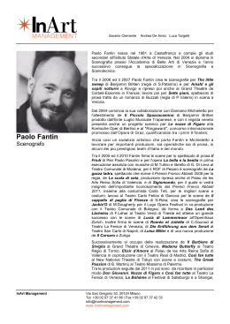 Paolo Fantin - In Art Management