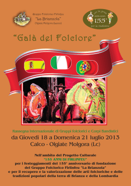 Libretto_Gala del Folclore