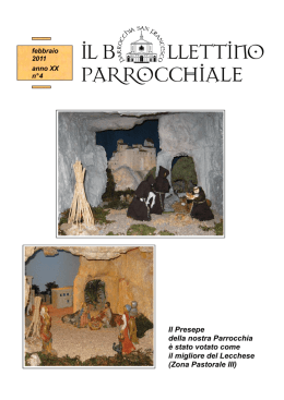 Febbraio - Parrocchia S.Francesco