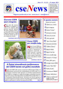 cseNews n. 22