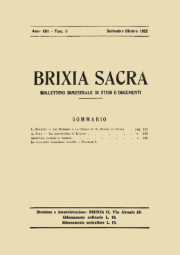 n. 5 - Brixia Sacra