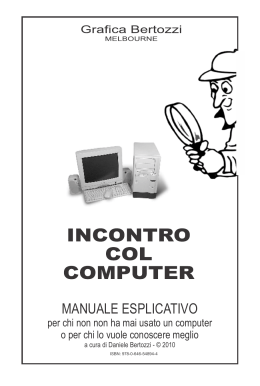 manuale esplicativo - Home page of Grafica Bertozzi Web Site