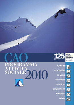 Gite 2010 - CAO Como