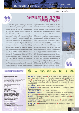 Aprile 2006 - Comune di San Benedetto del Tronto