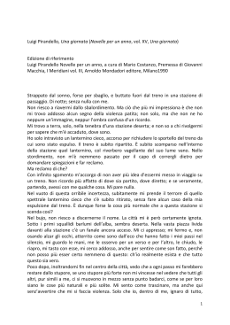 Luigi Pirandello, Una giornata (Novelle per un anno, vol. XV, Una
