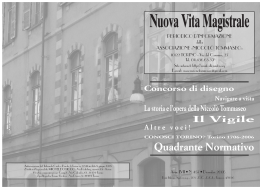 Quadrante Normativo - Associazione Magistrale Niccolò Tommaseo