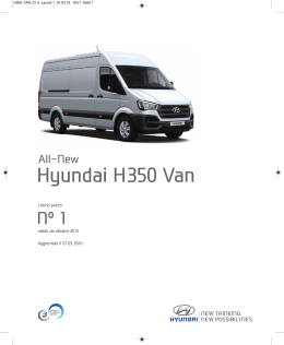 Listino - Hyundai