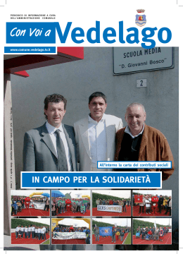 Aprile 2009 - Comune di Vedelago (TV)