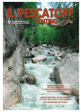 Scarica la rivista - Il Pescatore Trentino