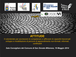 Diapositiva 1 - Fondazione Politecnico di Milano