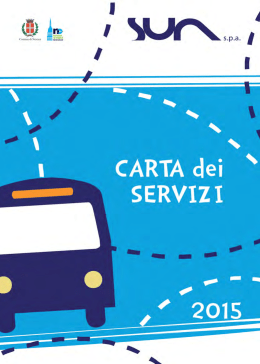 carta dei servizi 2015