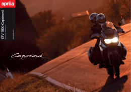 ETV 1000 Caponord adventure motorcycle