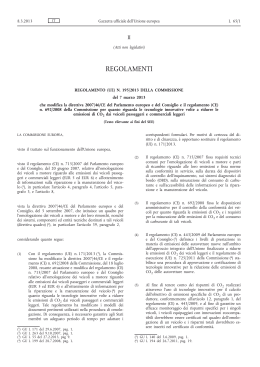 Regolamento (UE) n. 195/2013 della Commissione, del 7 marzo