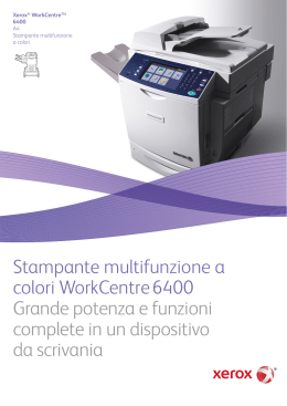 Brochure - WorkCentre 6400