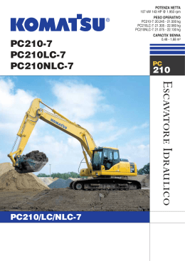 PC210-7 - komatsu europe