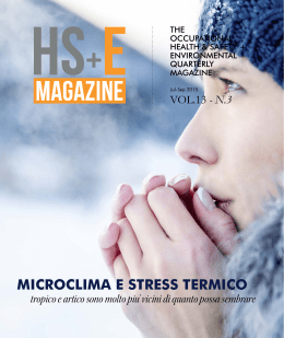 MICROCLIMA E STRESS TERMICO