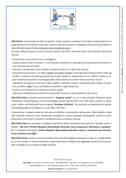 ARG-ITALIA Onlus - AMRER Associazione Malati Reumatici Emilia