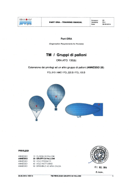 TM 1 Gruppi di palloni `4,,` - Schweizerischer Ballonverband