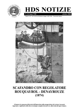 Leggi l`intero numero - The Historical Diving Society Italia