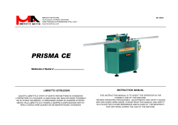 Istruzioni PRISMA CE ed. 06.03.p65 - Megawood Larson-Juhl