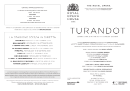 turandot - Royal Opera House