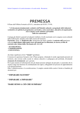 POF 2011/2012 - Istituto Comprensivo di Bressanone