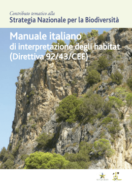 Manuale italiano di interpretazione degli habitat