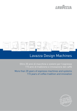 Lavazza Design Machines