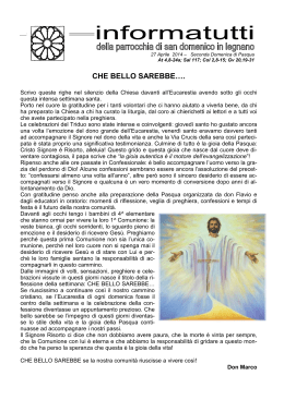 Scarica in versione PDF - Parrocchia San Domenico Legnano