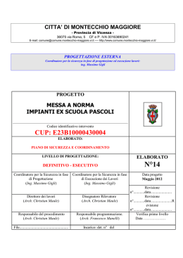 9 PSC  - Comune Di Montecchio Maggiore