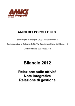 libretto riassuntivo 2012