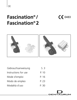 Fascination® / Fascination® 2 Gebrauchsanweisung