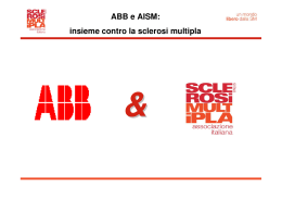 ABB e AISM: insieme contro la sclerosi multipla