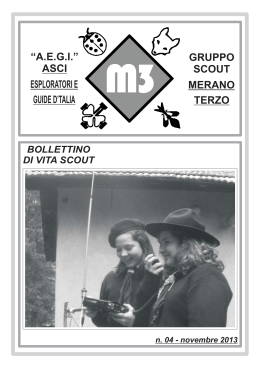 M3 - 04 NOVEMBRE 2013.cdr - Esploratori e Guide d`Italia