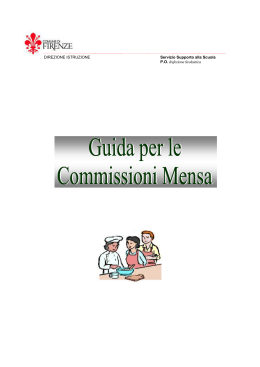 Guida Commissione Mensa