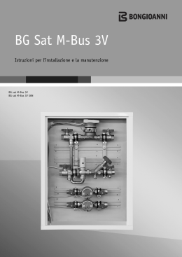 BG Sat M-Bus 3V - Bongioanni Caldaie